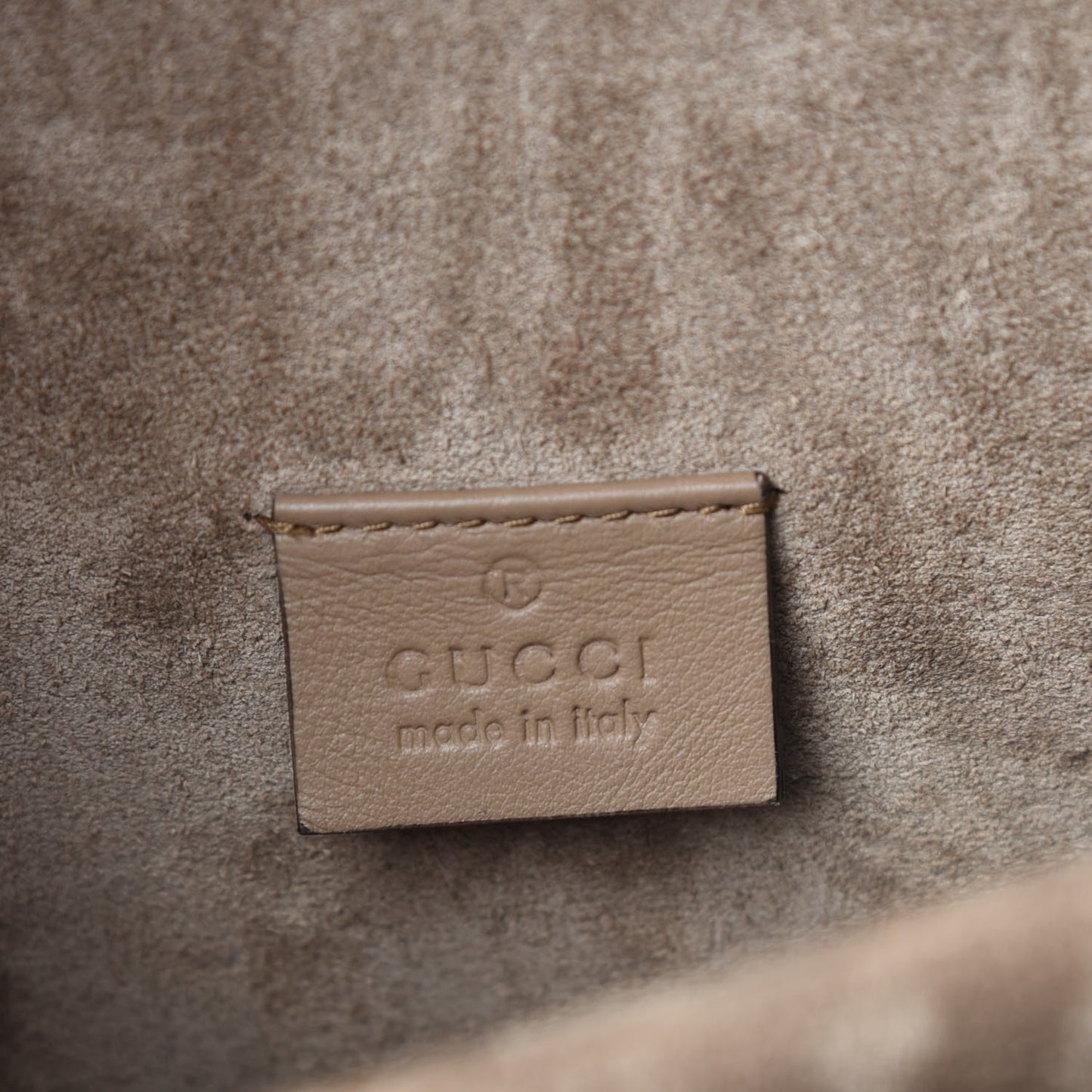 GG Supreme Monogram Mini Dionysus Shoulder Bag Taupe