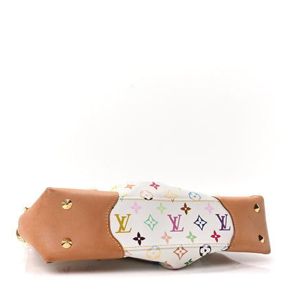 Louis Vuitton Monogram Multicolor Judy MM White 4 of 9