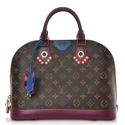 Louis Vuitton Monogram Totem Alma PM Magenta 1 of 6