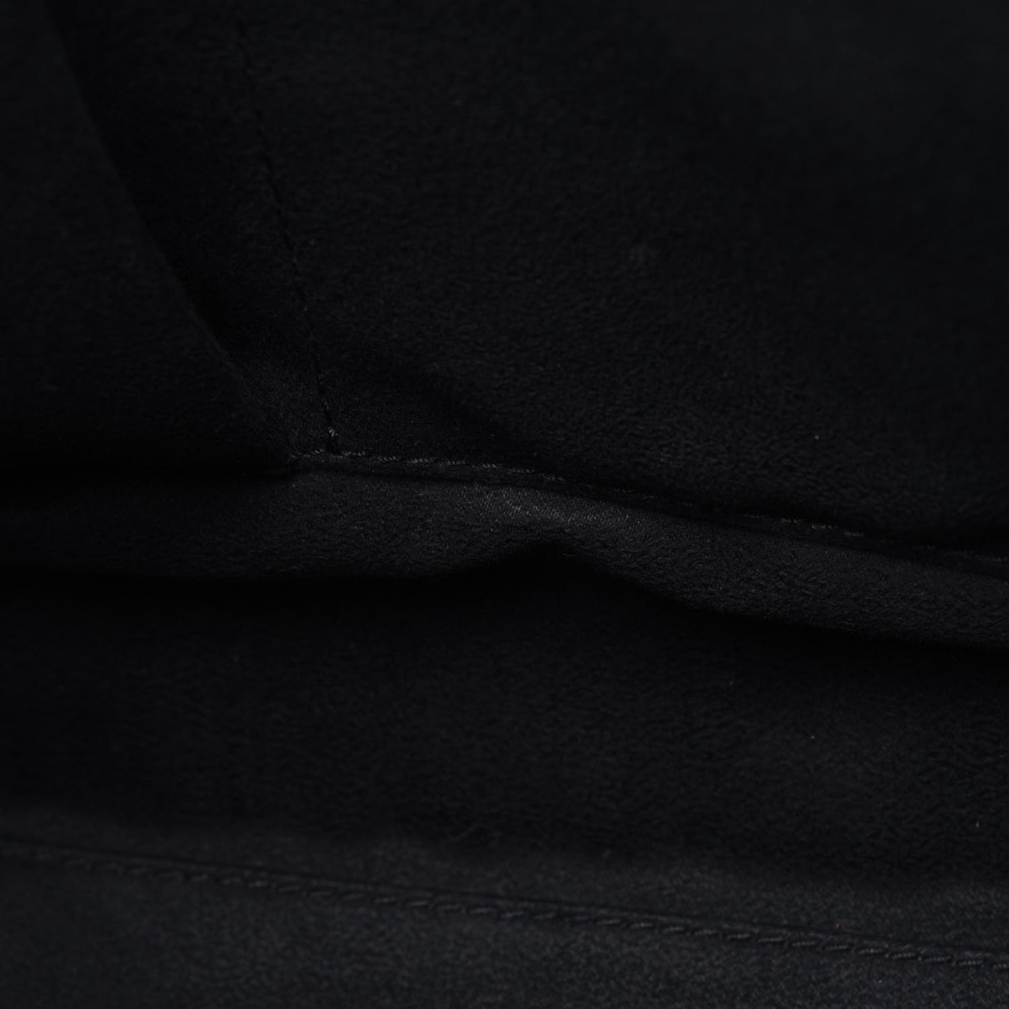 Drummed Calfskin Micro Luggage Black