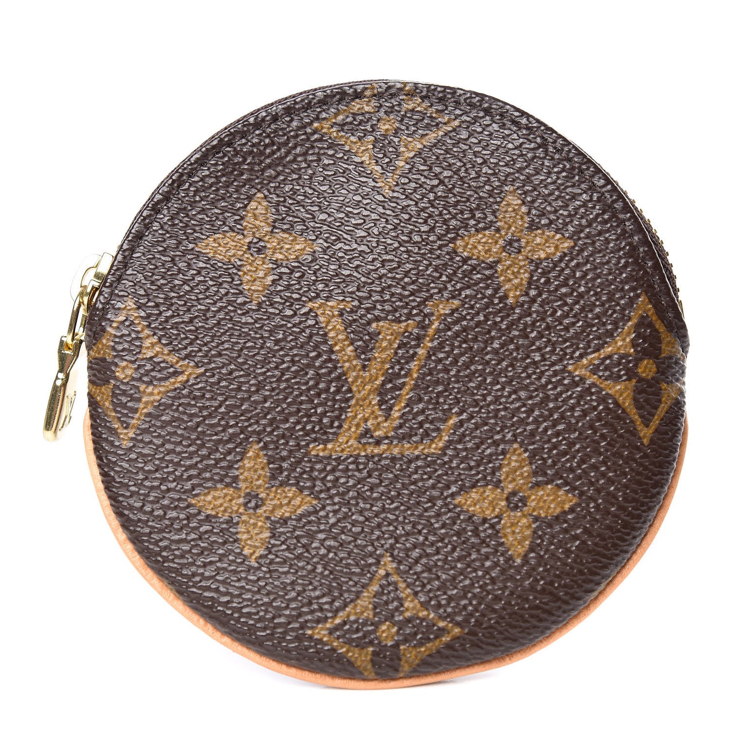 Monogram Round Coin Purse