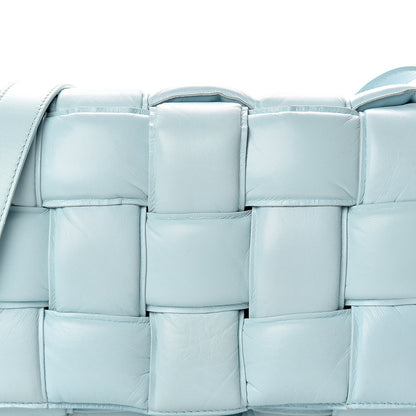 Bottega Veneta Paper Calfskin Maxi Intreccio Padded Cassette Crossbody Bag Ice 6 of 8