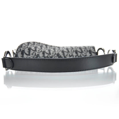 Christian Dior Monogram Saddle Bag Black 6 of 13