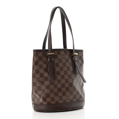 Louis Vuitton Damier Ebene Marais Bucket 23 3 of 9