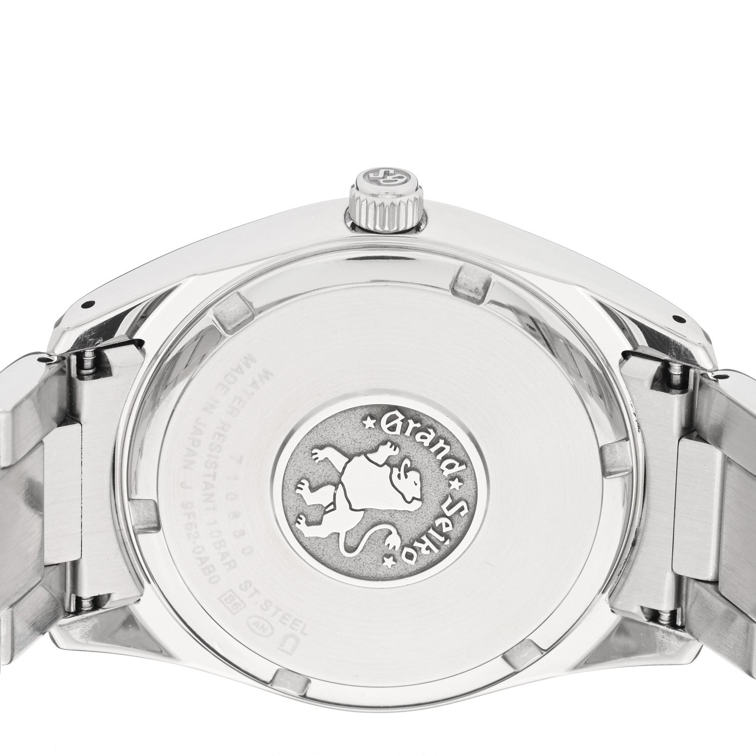 Grand Seiko Stainless Steel 37mm Heritage Quartz Watch SBGX263 4 of 5