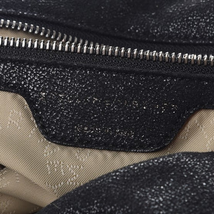 Stella McCartney Shaggy Deer Big Falabella Tote Black 8 of 13