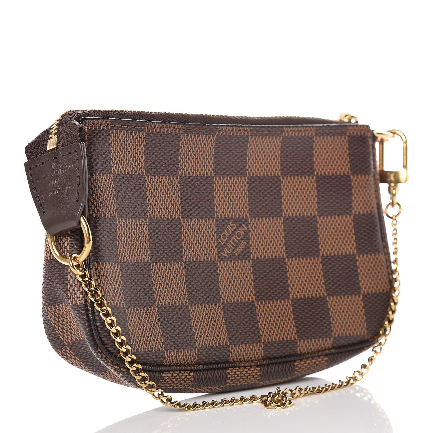 Louis Vuitton Damier Ebene Mini Pochette Accessories 3 of 9