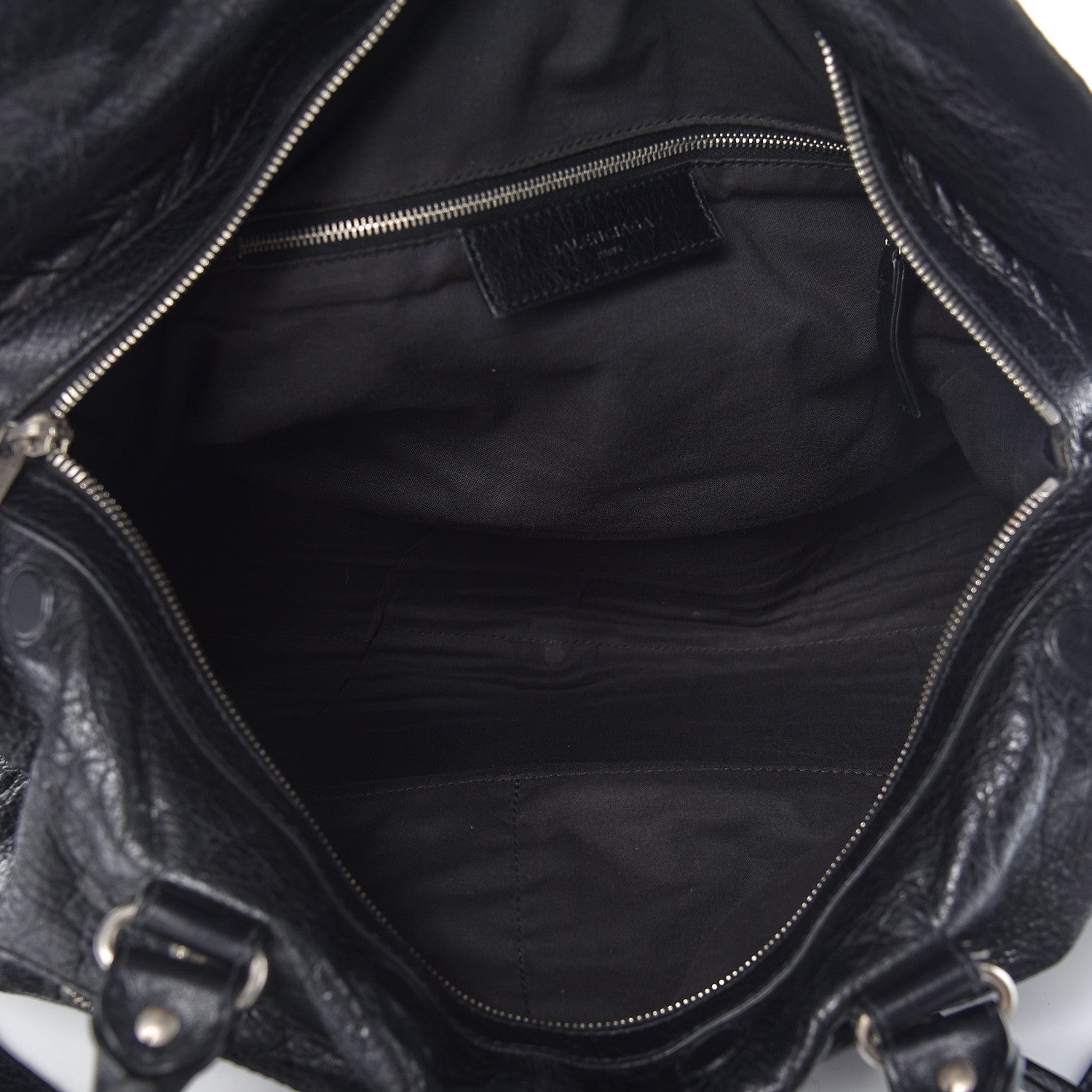 Balenciaga Agneau Classic Hardware S Squash Boston Black 6 of 18