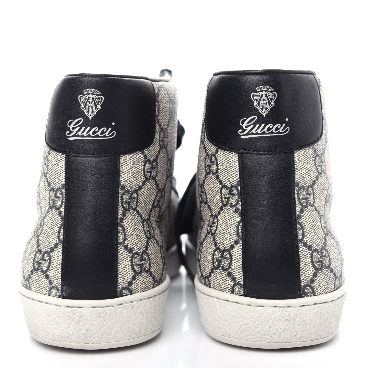 Gucci GG Supreme Monogram Mens Sneakers 8.5 Blue 7 of 10