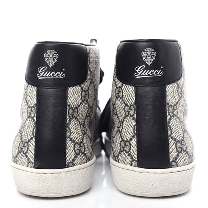 Gucci GG Supreme Monogram Mens Sneakers 8.5 Blue 7 of 10