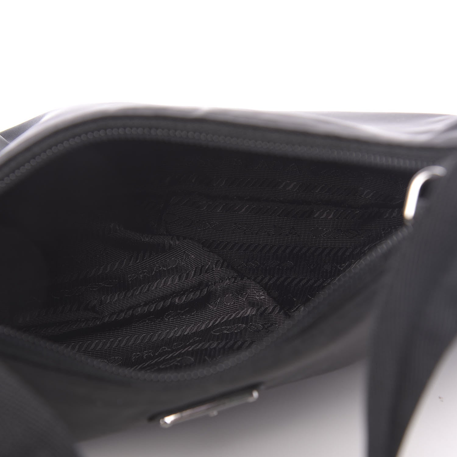 Prada Tessuto Nylon Mini Re-Edition 2000 Bag Black 5 of 11