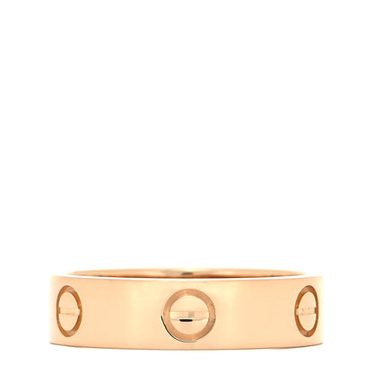 Cartier 18K Yellow Gold 5.5mm LOVE Ring 59 8.75 3 of 4