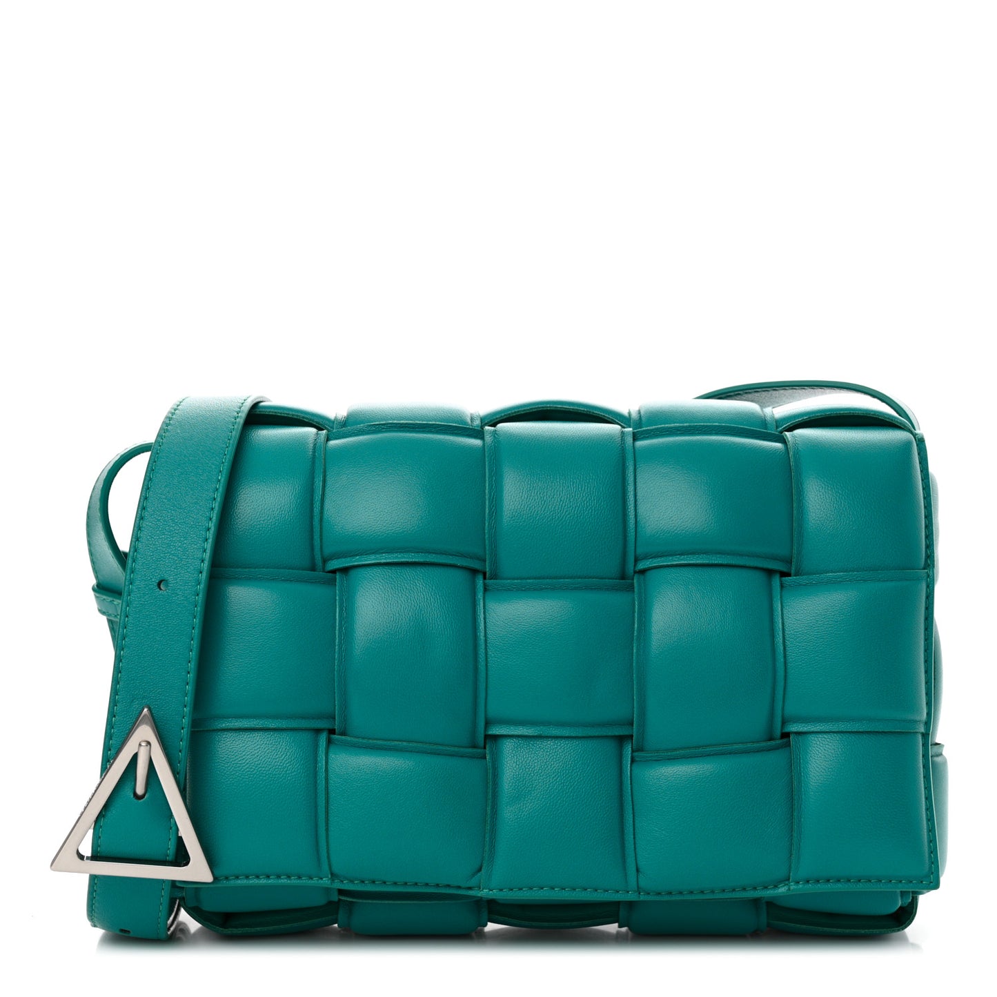 Nappa Maxi Intrecciato Padded Cassette Crossbody Bag Blaster