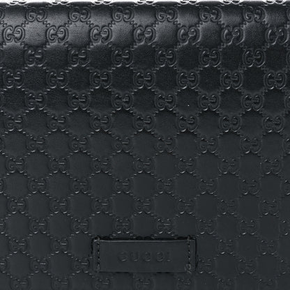 Gucci Microguccissima Crossbody Wallet Black 7 of 11