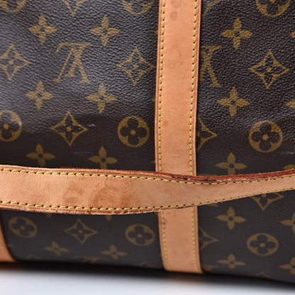 Louis Vuitton Monogram Keepall Bandouliere 55 13 of 15