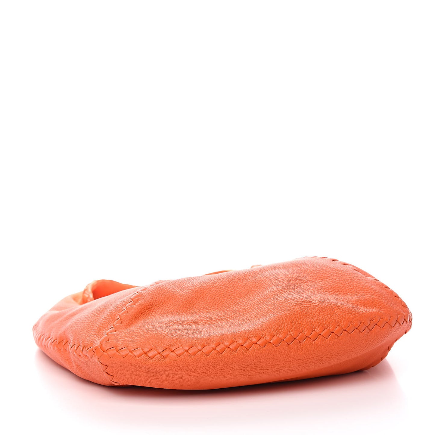 Cervo Deerskin Large Hobo Tangerine