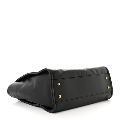 Chanel Calfskin Small Deauville Tote Black 5 of 12