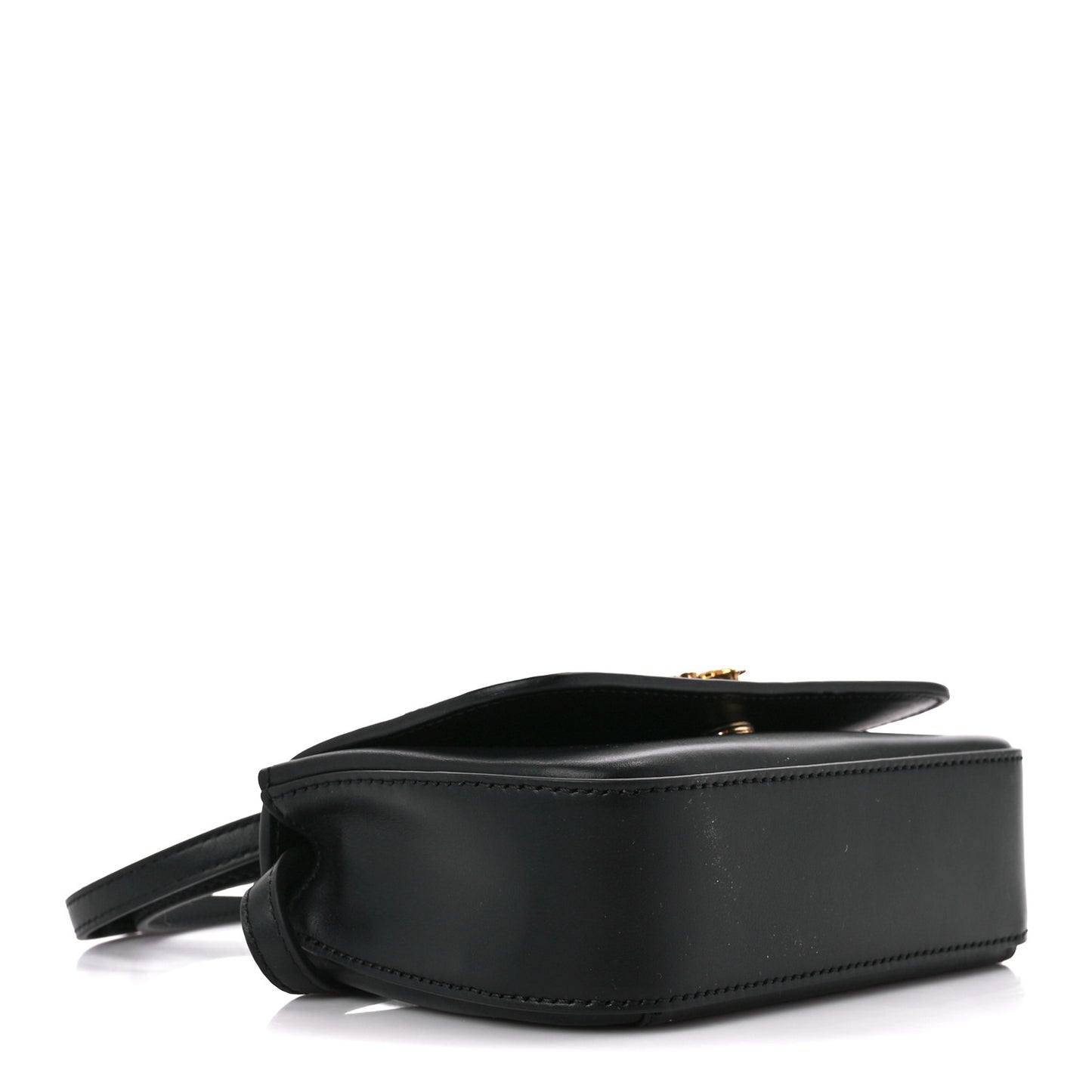 Vitello Virtus Crossbody Black