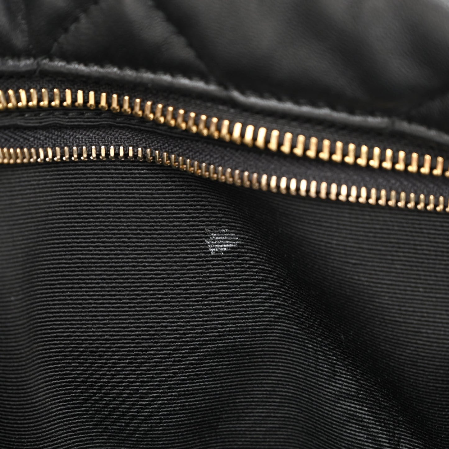 Calfskin Quilted Vara Bow Chain Tote Black