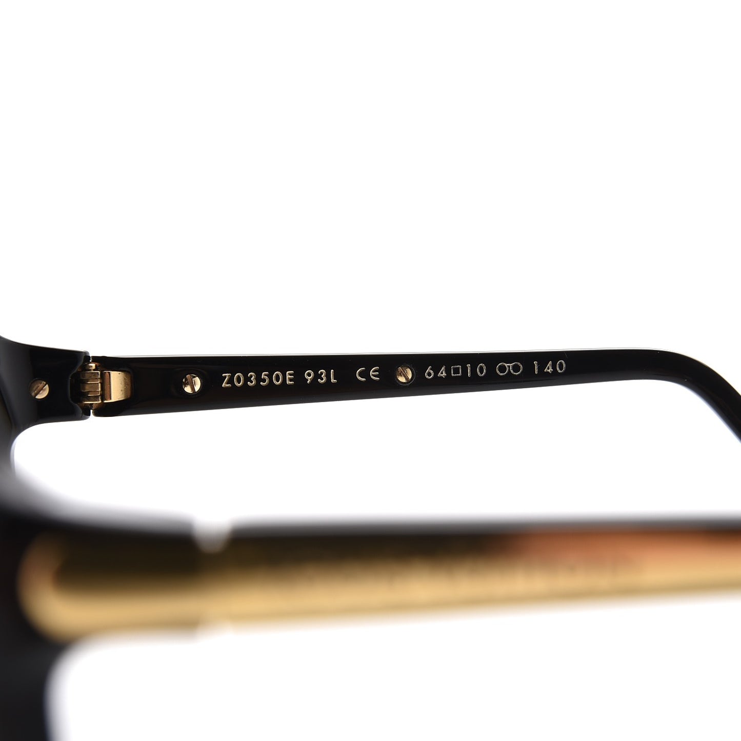 Acetate Evidence Sunglasses Z0350W Black