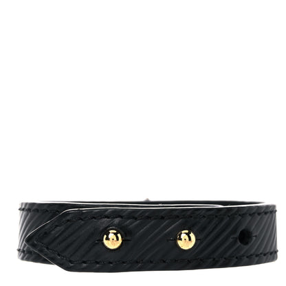 Louis Vuitton Epi Twist It Bracelet 17 Black 1 of 8
