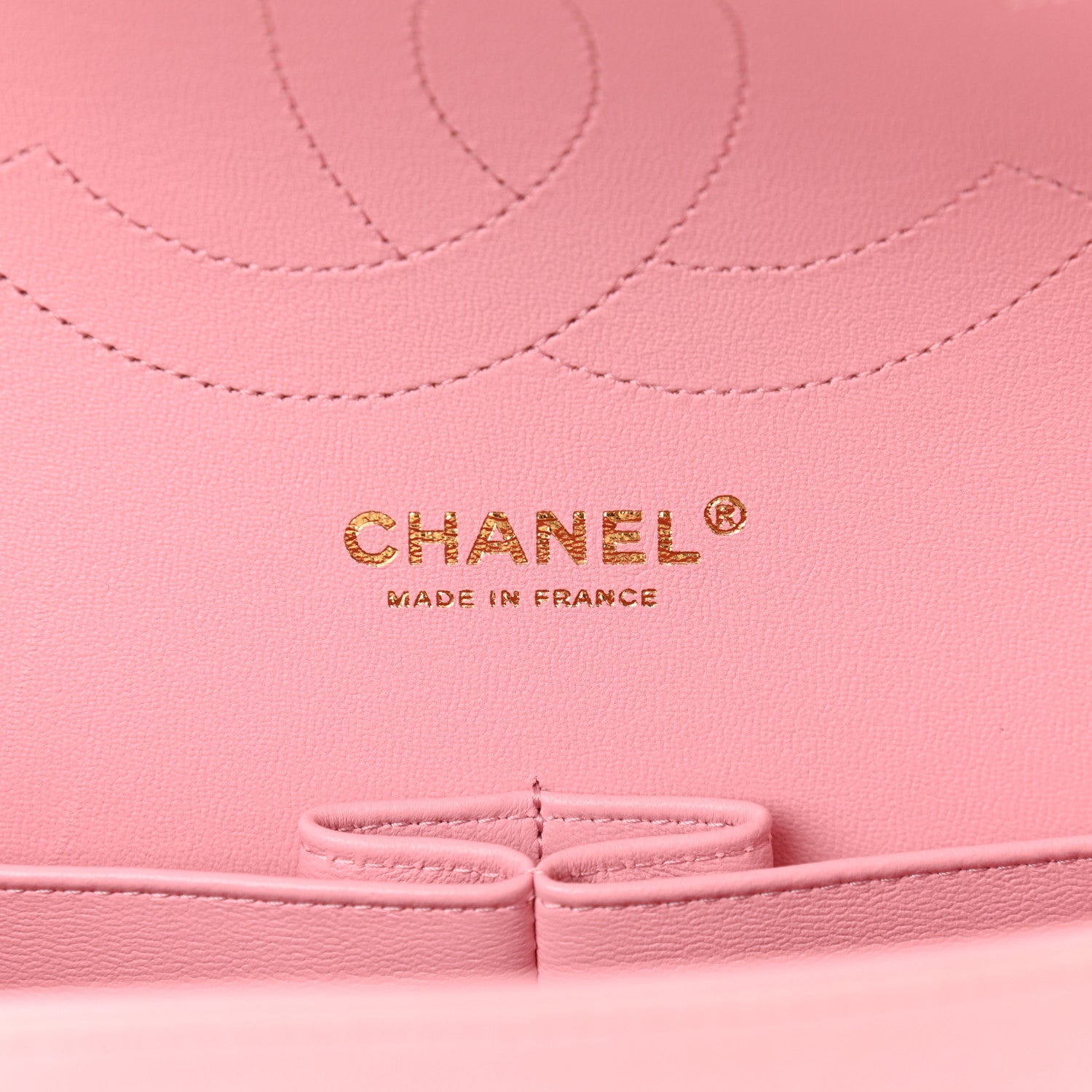 Chanel Lambskin Quilted Jumbo Double Flap Light Pink 5 of 11