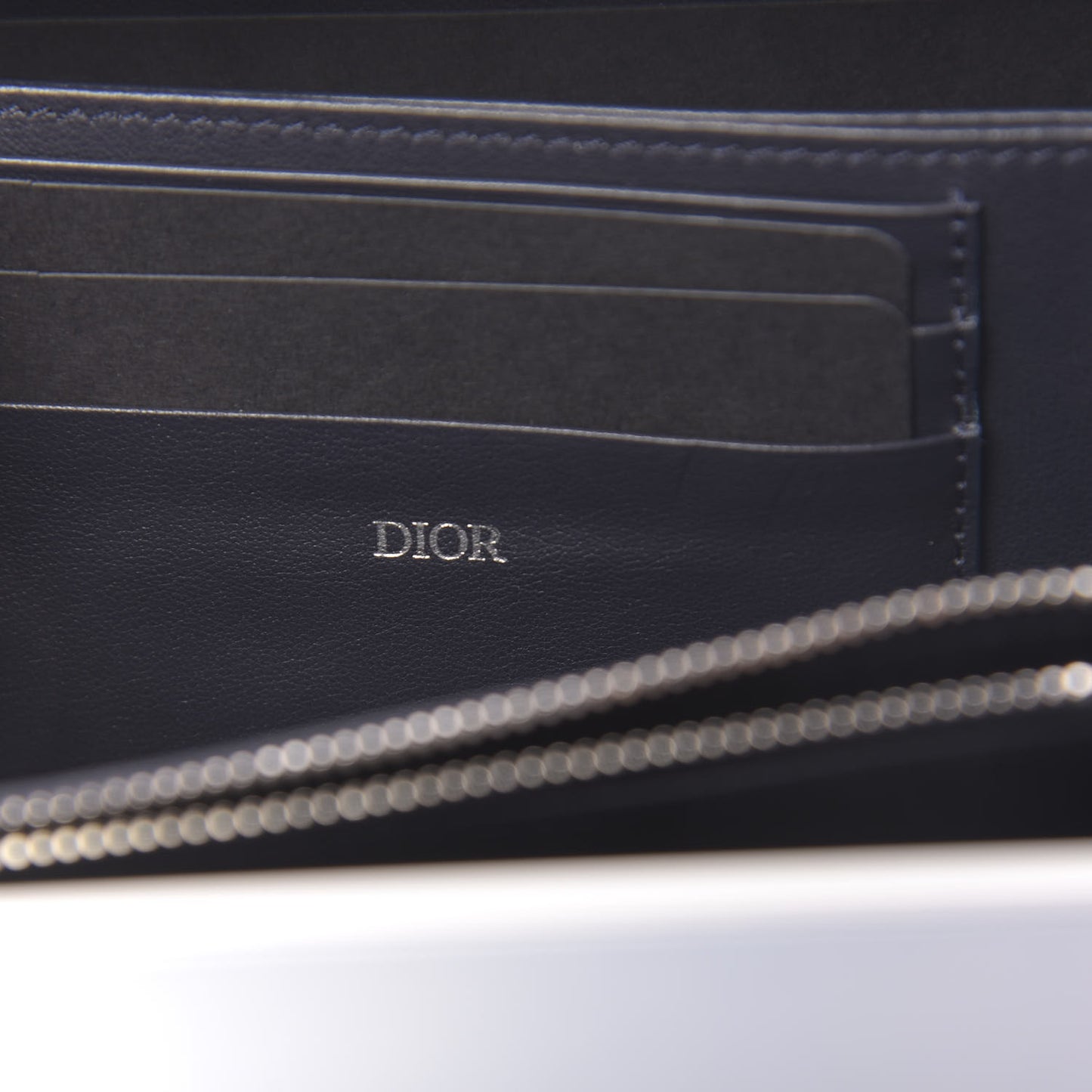 X RIMOWA Aluminum Personal Clutch On Strap Bleu