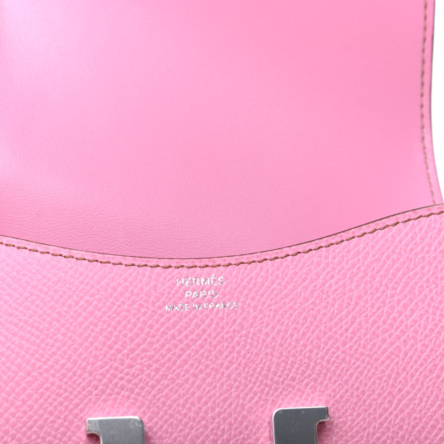 Hermes Epsom Constance Slim Wallet 5P Pink 6 of 9
