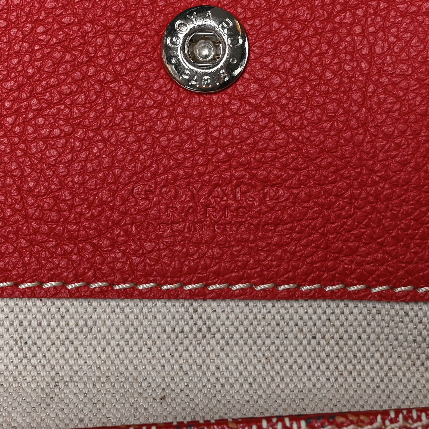 Goyardine Saint Louis PM Red