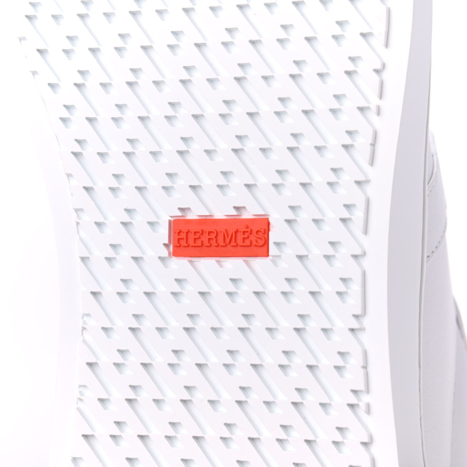 Hermes Calfskin Mens Day Sneakers 44 White 9 of 12
