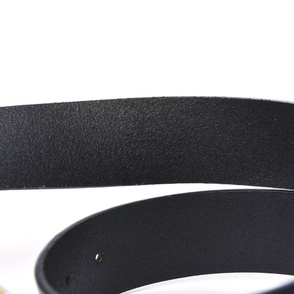 Gucci Calfskin Interlocking G Belt 80 32 Black 5 of 7