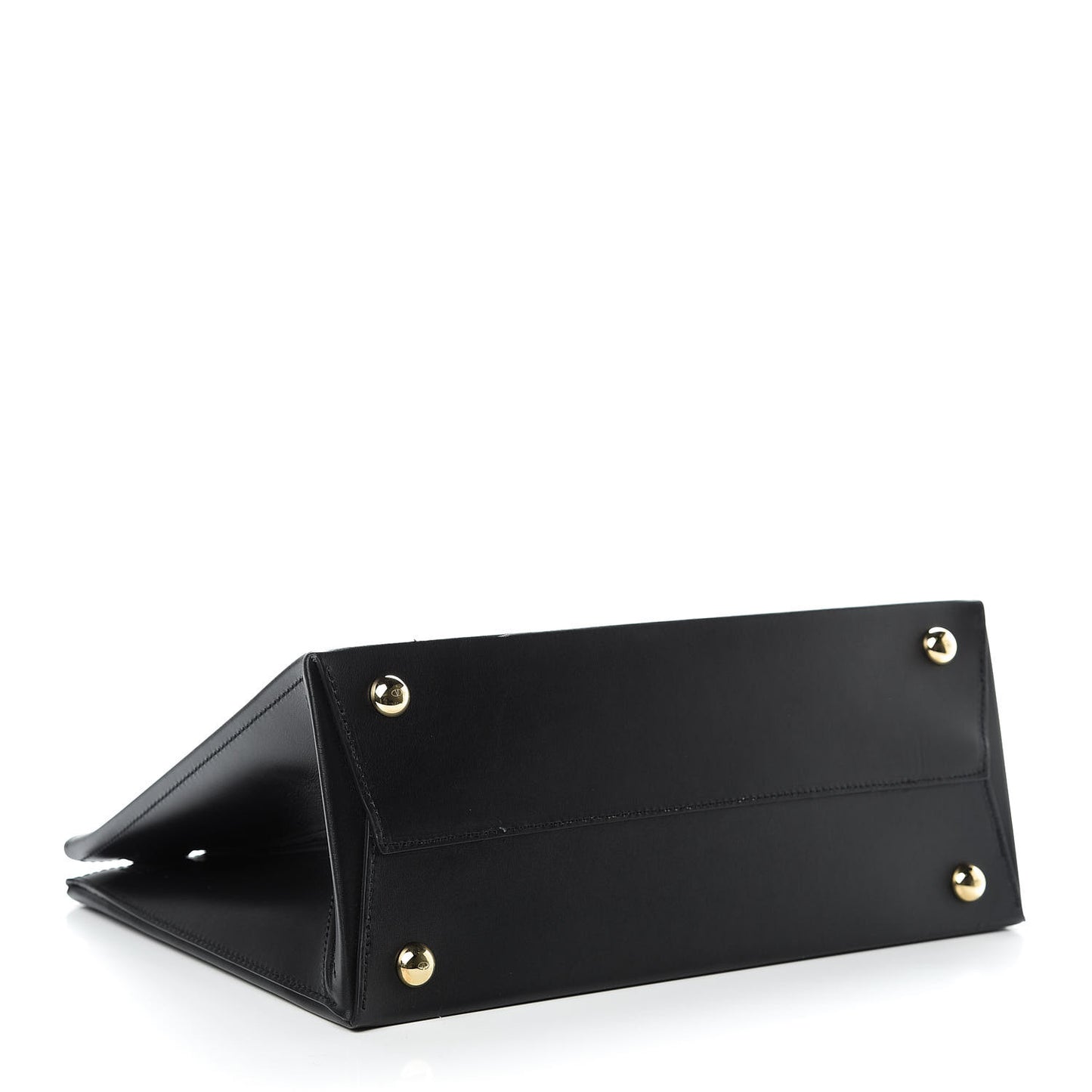 Printed Calfskin VLTN Tote Black