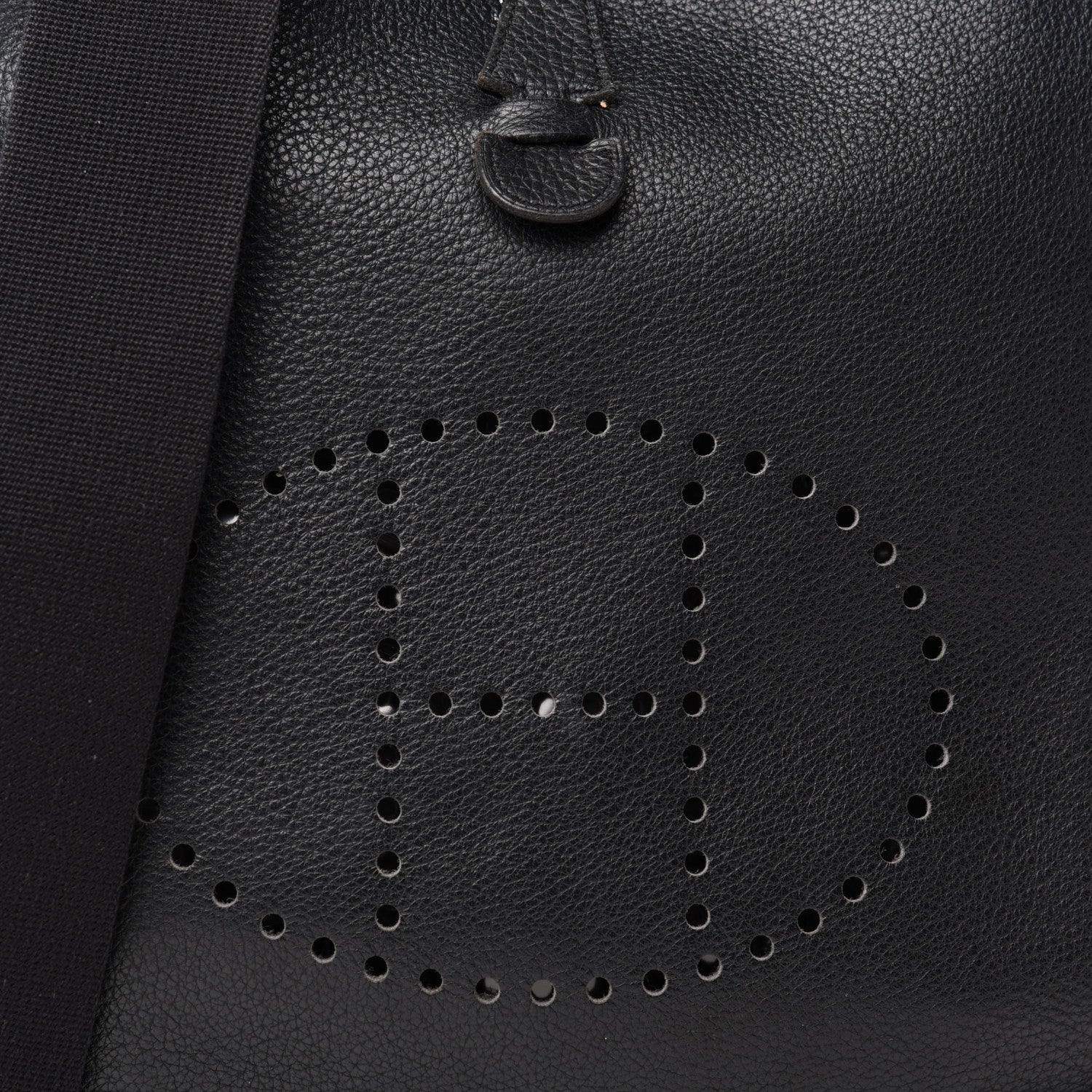 Hermes Taurillon Clemence Evelyne II PM Black 10 of 10