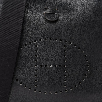 Hermes Taurillon Clemence Evelyne II PM Black 10 of 10