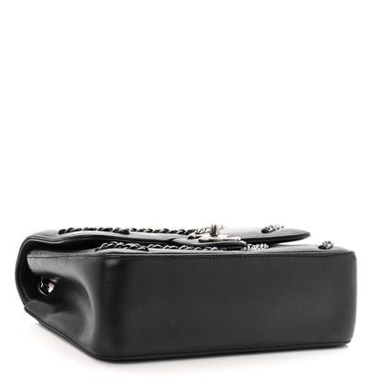 Chanel Lambskin Small CC Chain Flap Black 4 of 11