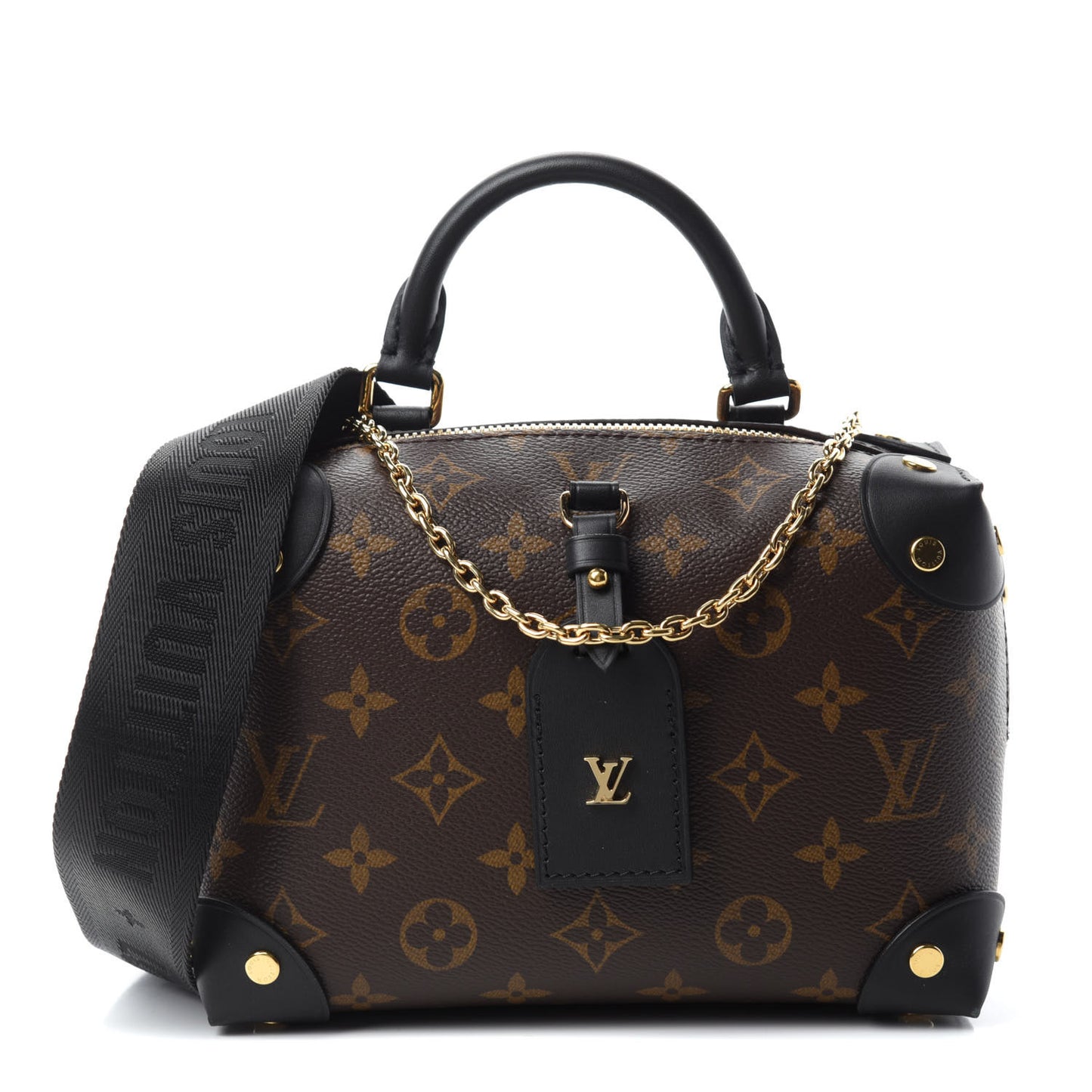 Monogram Petite Malle Souple Black