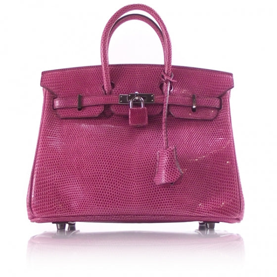 Hermes Lizard Birkin 25 1 of 12