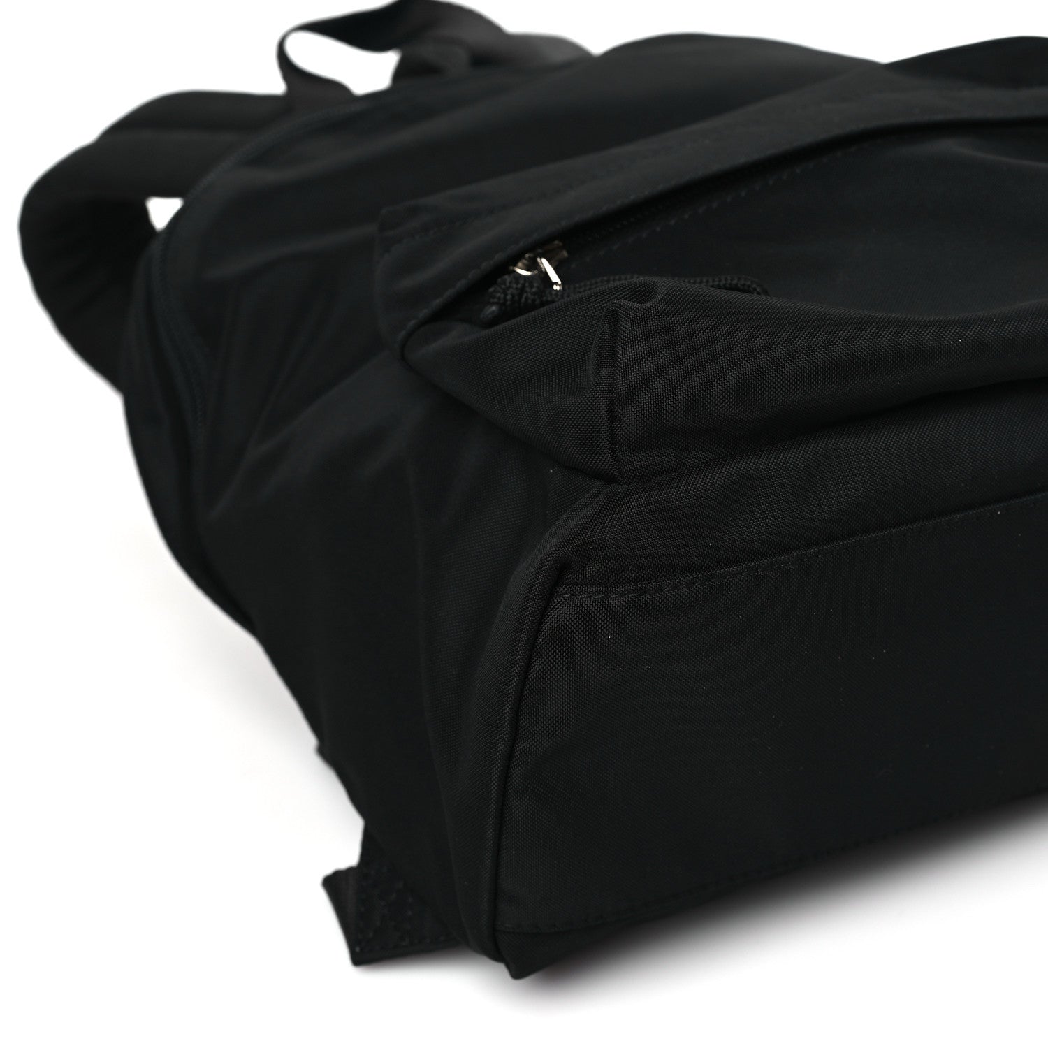 Balenciaga Sport Nylon Logo Embroidered S Wheel Backpack Black 7 of 8