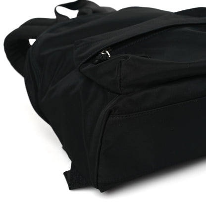 Balenciaga Sport Nylon Logo Embroidered S Wheel Backpack Black 7 of 8