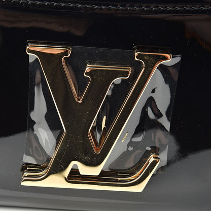 Louis Vuitton Patent Louise Clutch Black 7 of 7