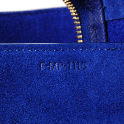 Celine Grained Calfskin Small Belt Bag Indigo 7 of 8