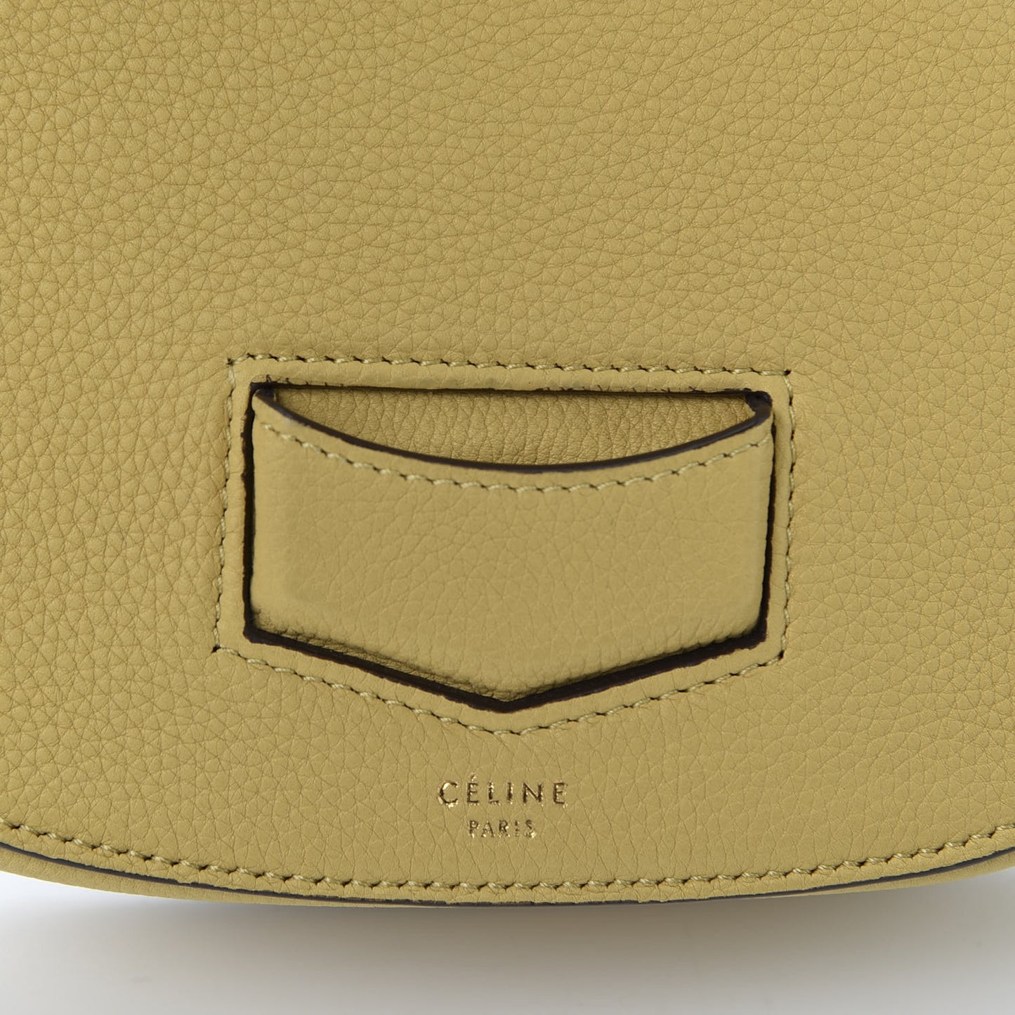 Baby Grained Calfskin Small Trotteur Vanilla