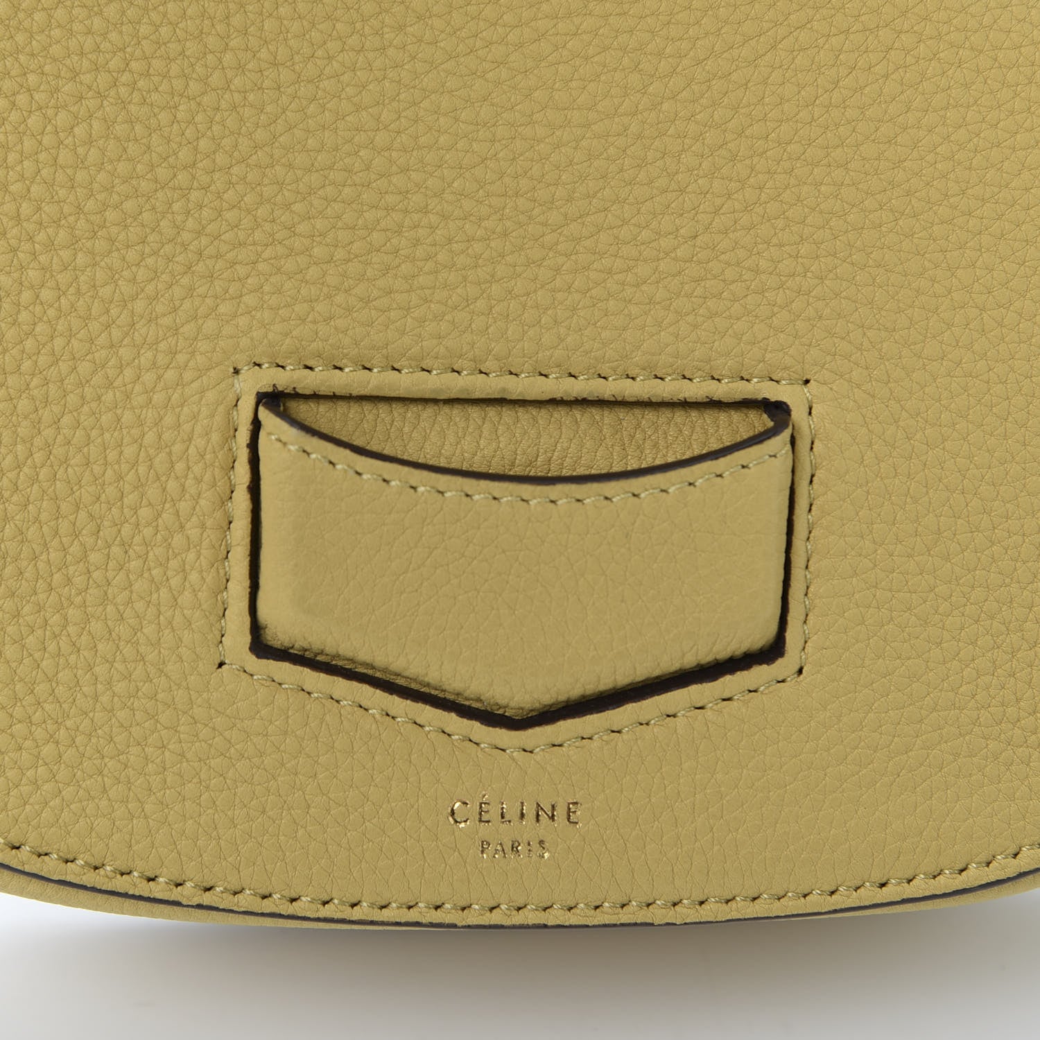 Celine Baby Grained Calfskin Small Trotteur Vanilla 8 of 9
