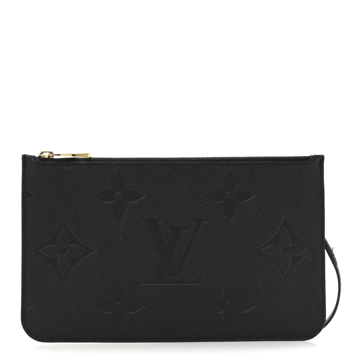 Louis Vuitton Empreinte Monogram Giant Neverfull MM Pochette Black 1 of 7