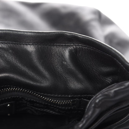 Prada Nappa Frills Shoulder Bag Black 11 of 16