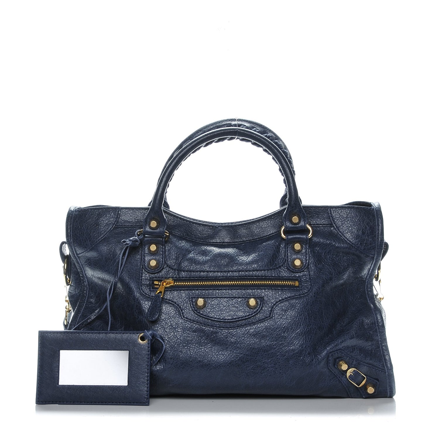 Agneau Giant 12 Gold Hardware City Bleu Mineral