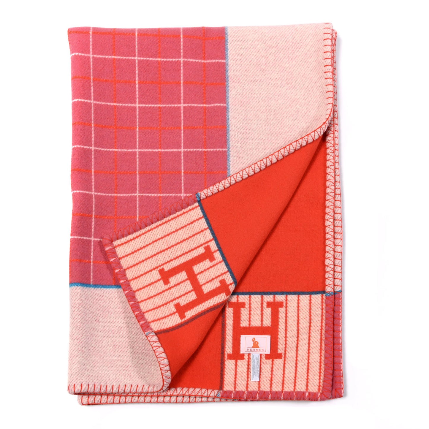 Wool Cashmere Avalon Passe-Passe Blanket Figue