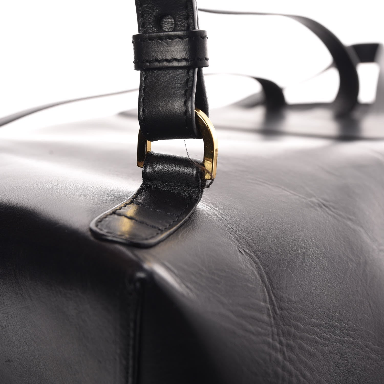 Mansur Gavriel Vegetable Tanned Calfskin Backpack Black Flamma 7 of 8
