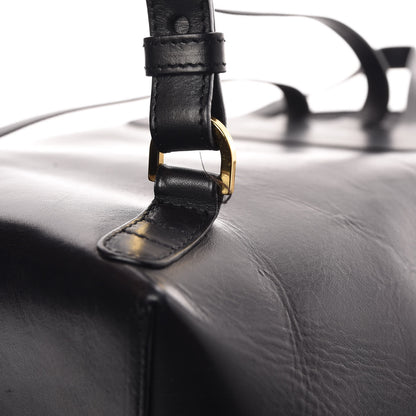 Mansur Gavriel Vegetable Tanned Calfskin Backpack Black Flamma 7 of 8