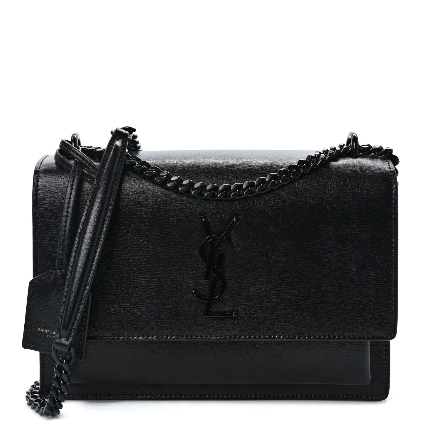 Calfskin Medium Monogram Monochrome Sunset Black